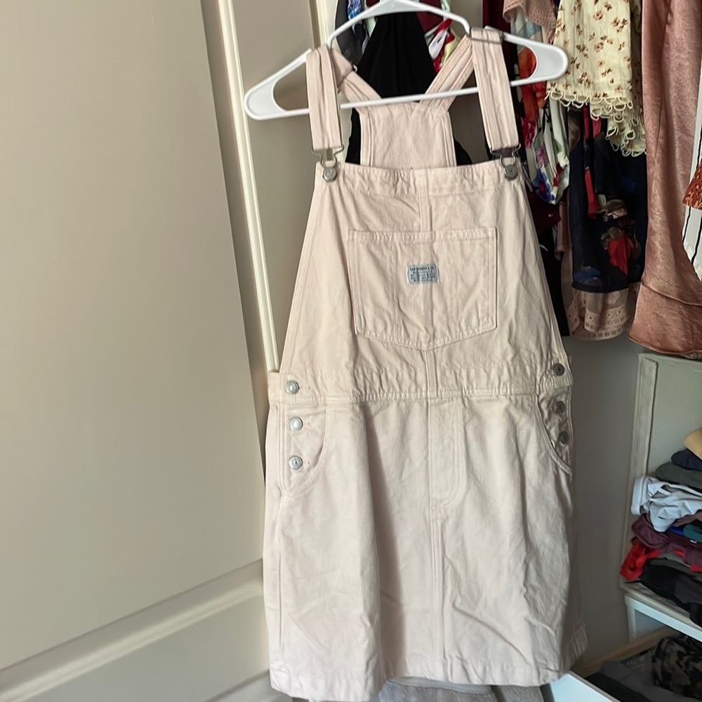 Levi overall skirt